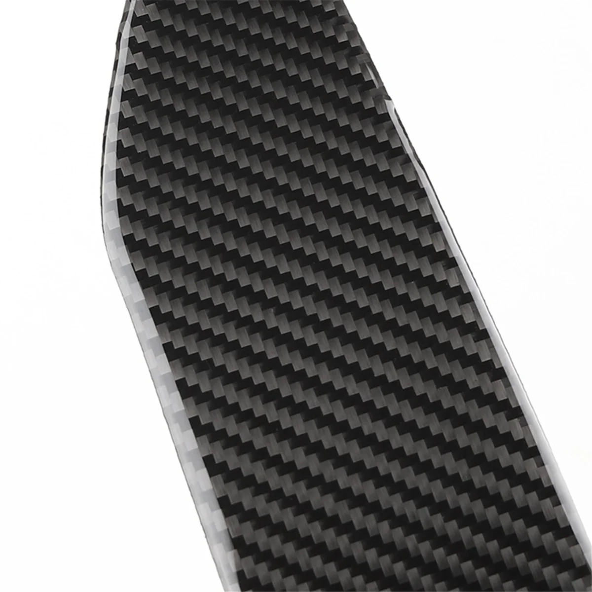 Carbon Fiber Interior Car Door Handle Frame Decoration Stickers Trim Cover for GT 2015-2021 image 6