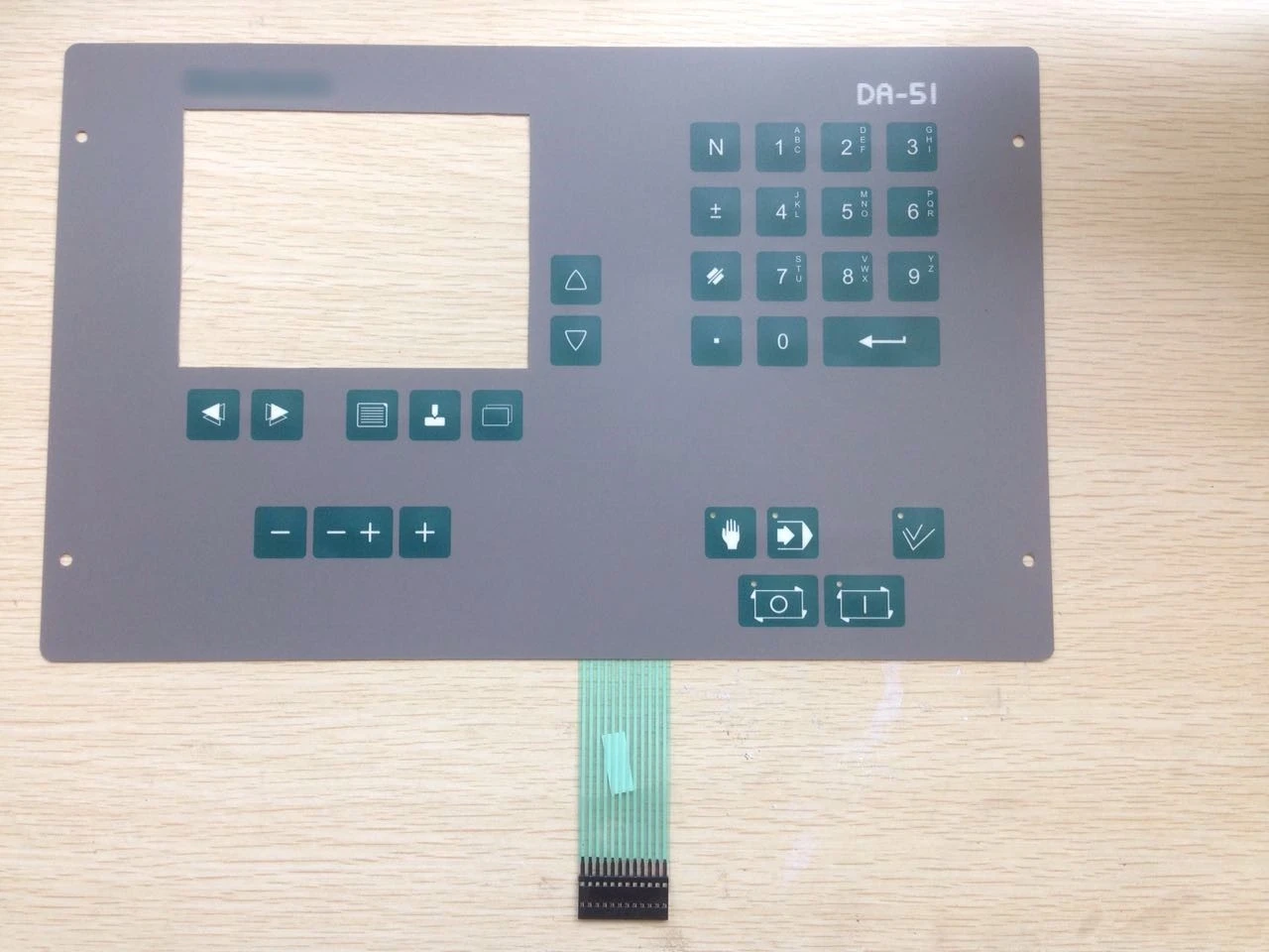 

New Replacement Compatible Touch Membrane Keypad for DELEM Bending Machine DA51 DA-51