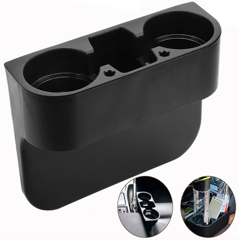 Car Cup Holder Auto Seat Gap Water Cup Drink Bottle Can Phone Keys Organizer Storage Holder Stand Car Interior Accessories