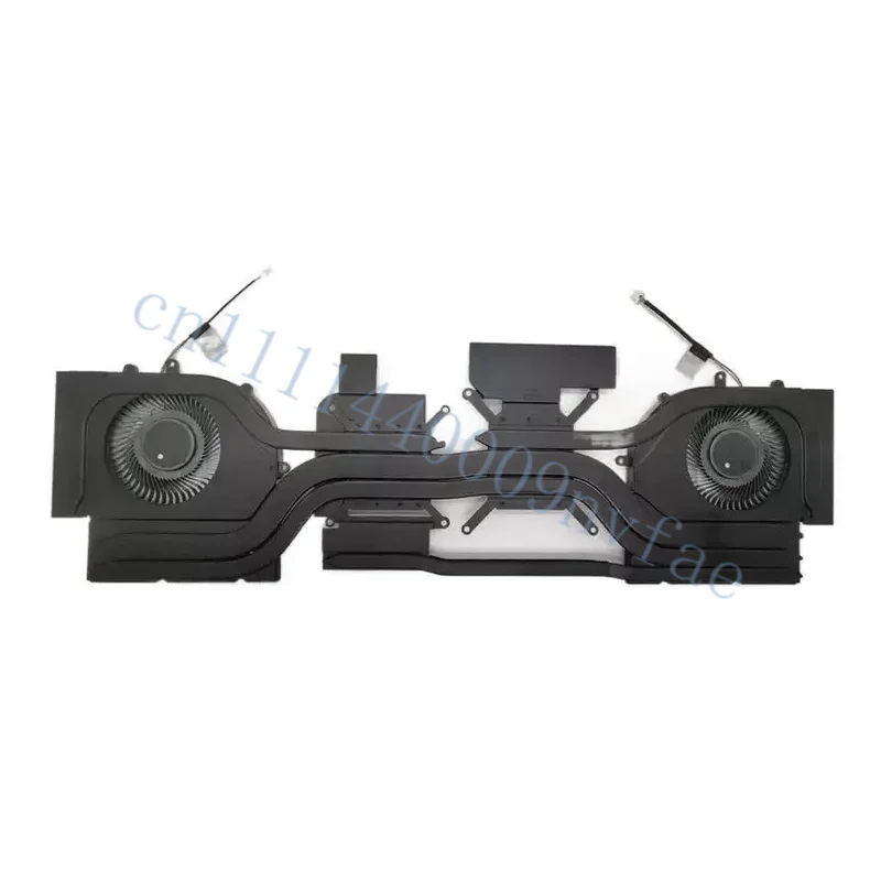 New Laptop CPU+GPU Radiator with fan set for MSI Creator A16 AI+ A3HVEG fan cooler MS-15FK DC5V 1.0A 0.8