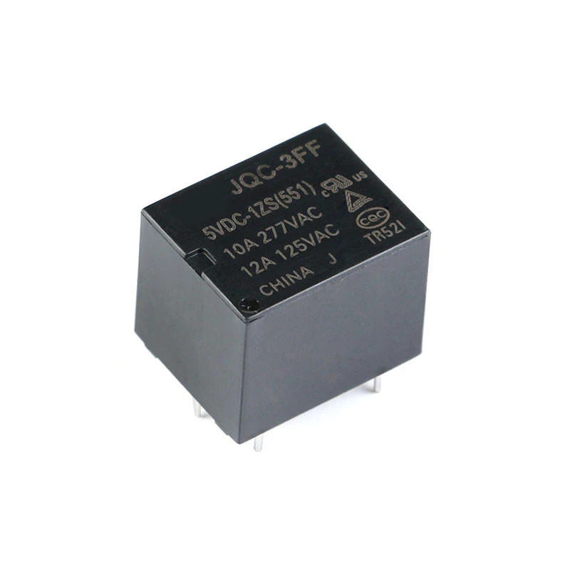 Relay HF3FF-JQC-3FF-005/012/024-1ZS 1 Group Conversion 10A 5-Pin