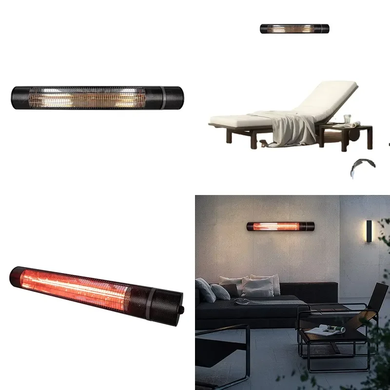 for  Infrared Patio Outdoor Heater with Pull Switch 2000W Wall Mounted Electric Heater