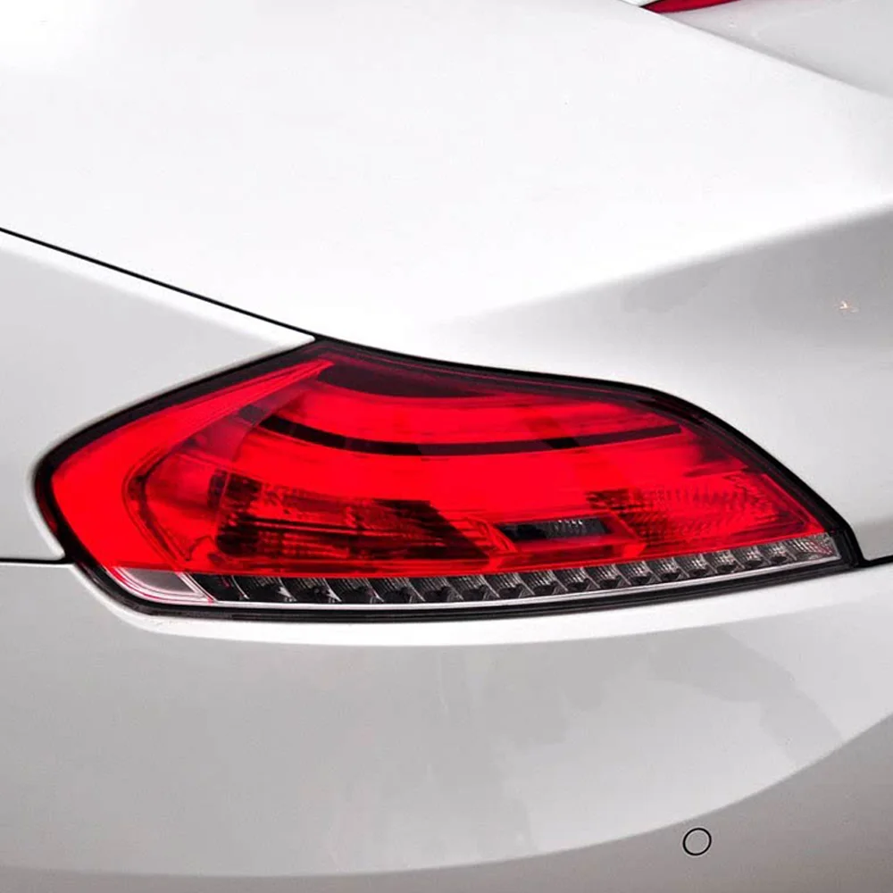 Äußere Rücklichtabdeckung Rückleuchtenabdeckung Blinker Bremslichtmaske Ersatz für Original-Lampenschirm für BMW Z4 E85 E89 2009 2010-2018