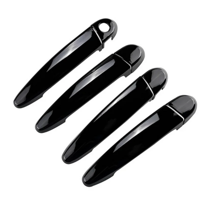 

For BMW X1 X3 X4 X5 X6 E70 GT 2008-2013 Carbon Fiber Chrome Car Door Handle Cover Trim Sticker Styling Auto Accessories