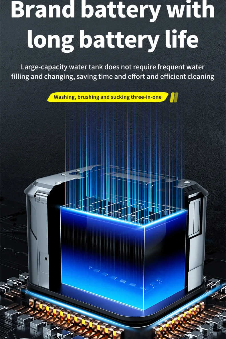 توفر معدات تنظيف الأرضيات الكهربائية لتنظيف الأرضيات بالآلات الصناعية مكنسة أرضية PLC #5