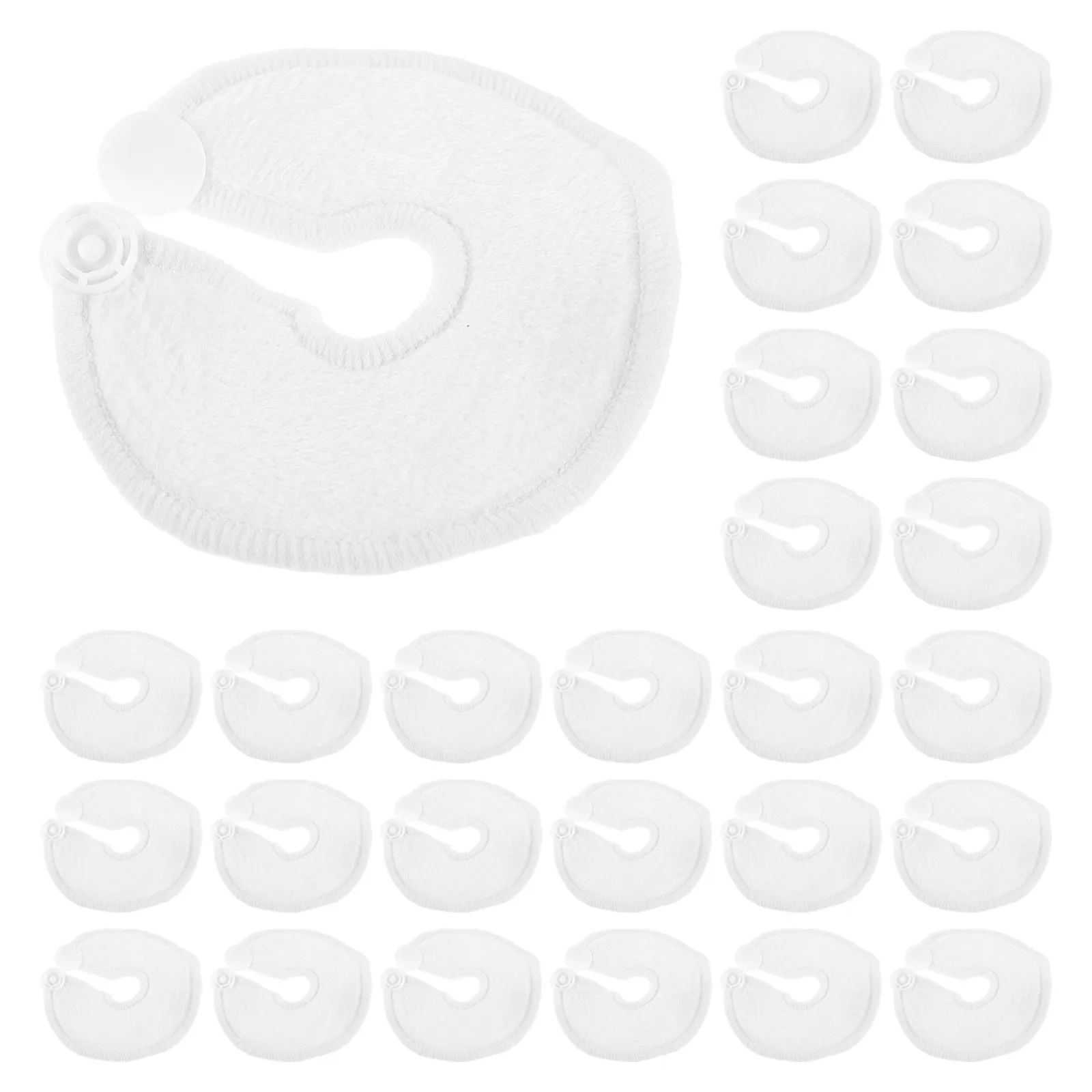 30Pcs Washable Nursing Pads Soft Leakproof Cotton Reusable Breastfeeding Pads Breast Milk Absorbent Maternity Feeding Essentials