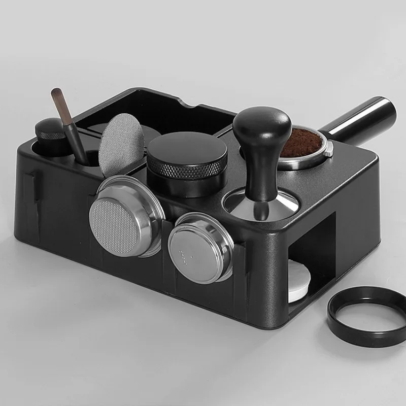 51/53/58mm ABC coffee tamper powder press stand dispenser with base bits box case mutifunction handle rack coffeeware storage