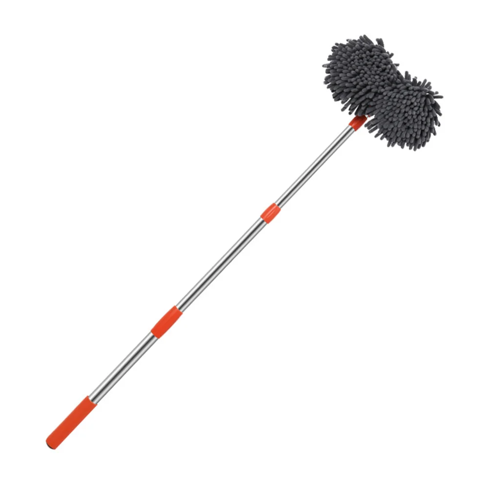 

Car Wash Brush Cars Mop Cleaning for Long Handle Retractable Vehicle Aluminum Alloy with