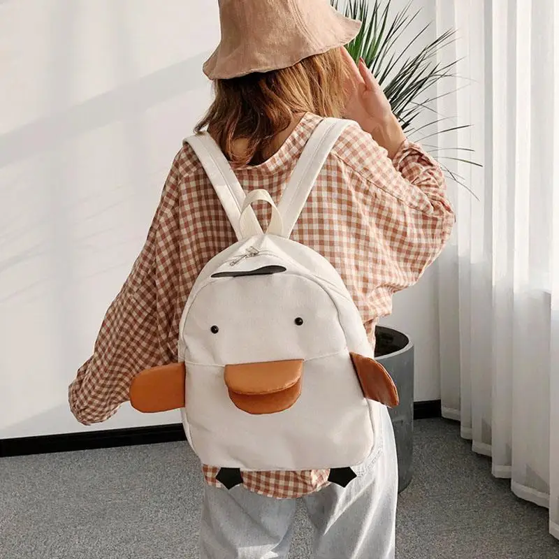

Duck Backpacks for Children Girl Preschool Bags Christmas Cute Gifts