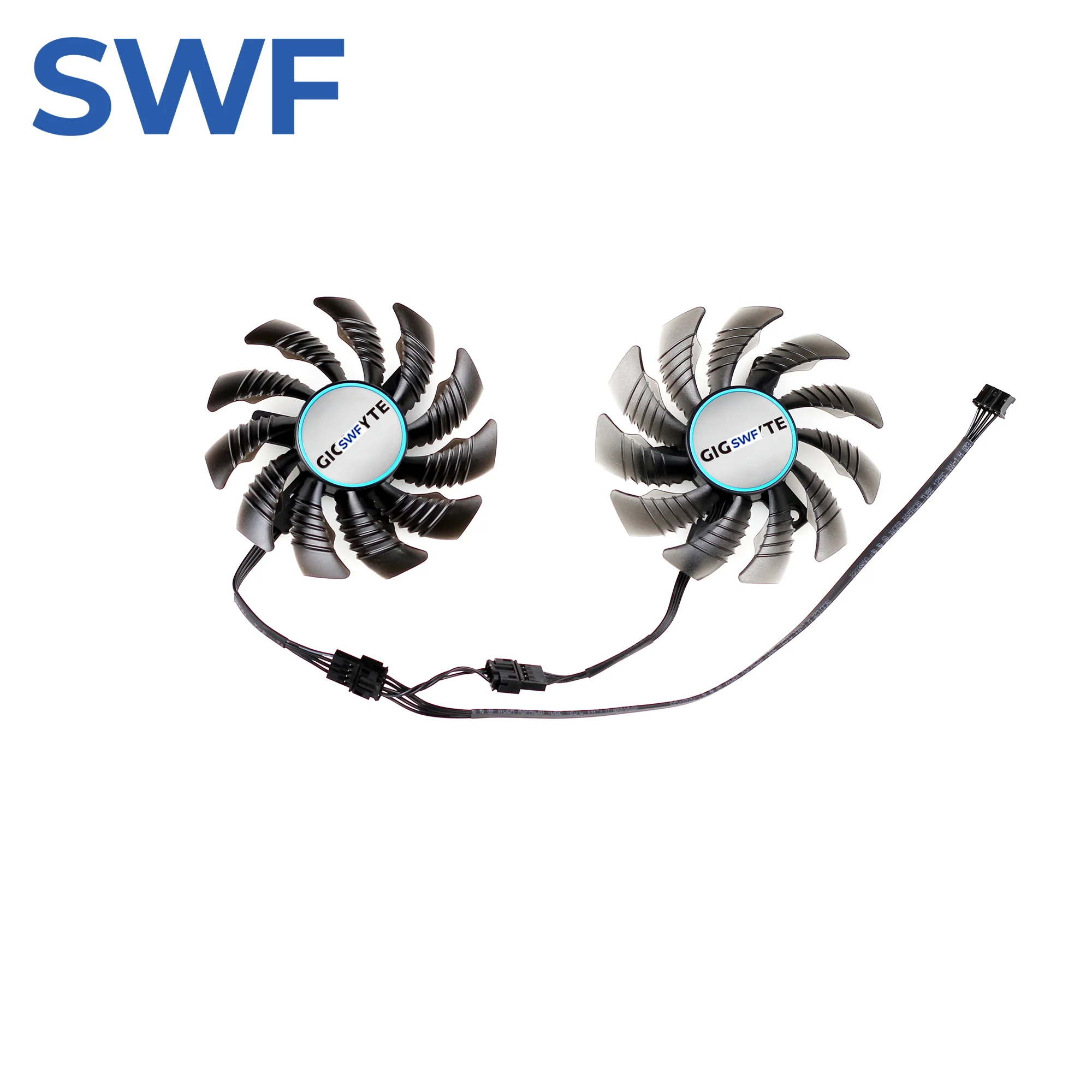 78MM T128010SU Cooling Fan For GIGABYTE RX 6400 6500 XT RTX 3050 EAGLE Graphics Video Card Cooler Fan