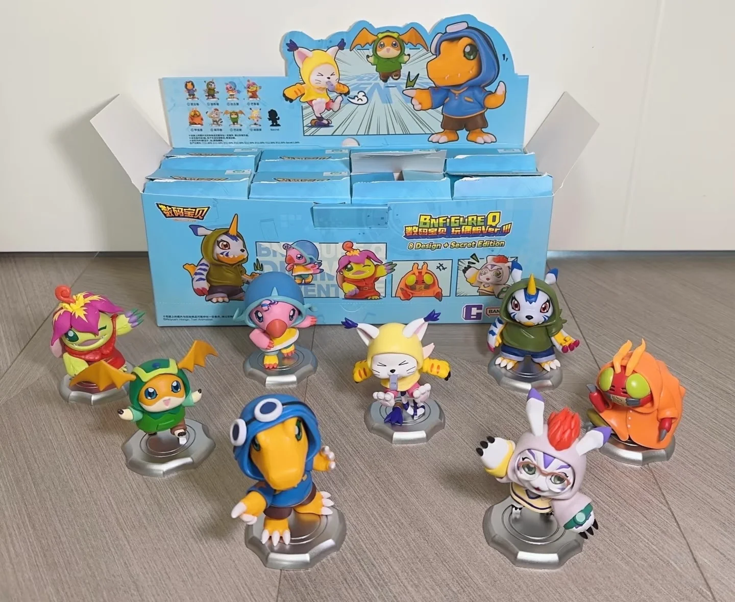 Digital Monster Anime Figures Blind Box Digimon Adventure Mysterious Box Anime Great Adventure Series Box Toys Collection Gift