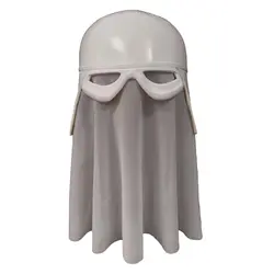 Snowtrooper Latex Mask Realistic Full Head Cosplay Accessory for Adults