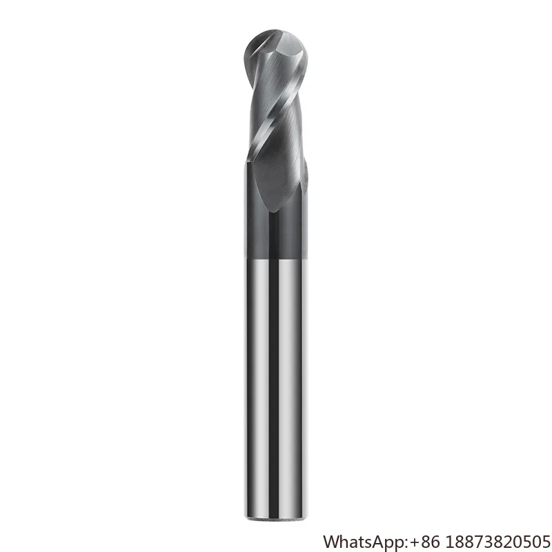 

70 degree ball end milling cutter carbide stainless steel special R ball cutter tungsten steel two edge end mill numerical