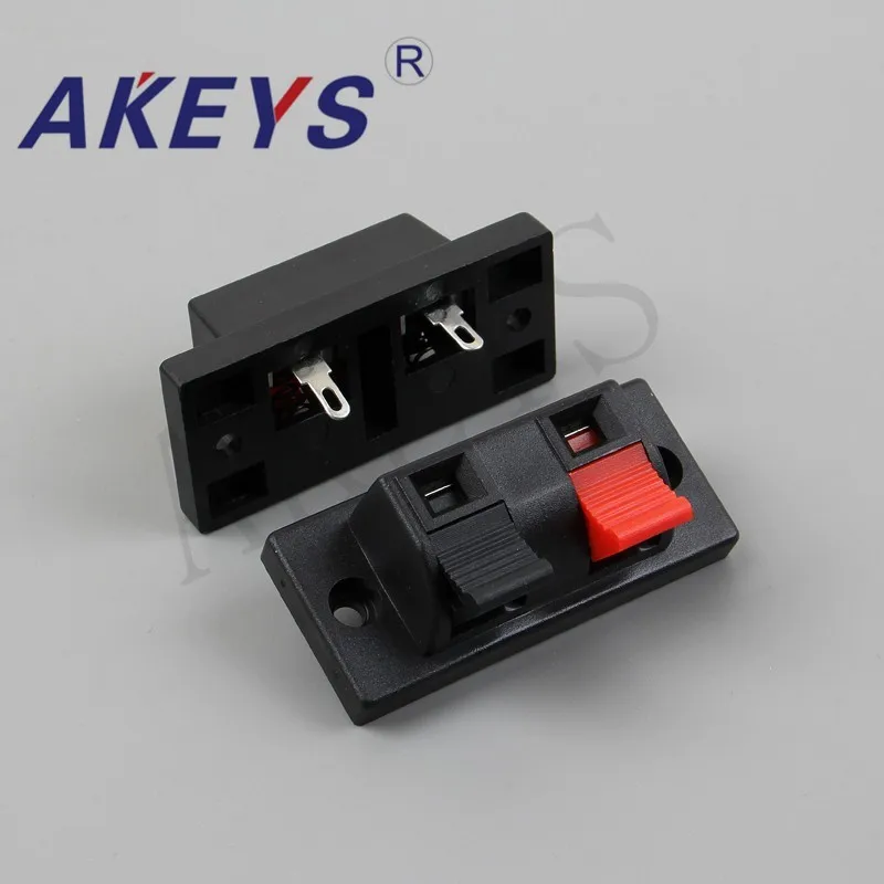 10 PCS WP2-3 2 way Rectangle WP Series Socket speaker terminals for audio speaker