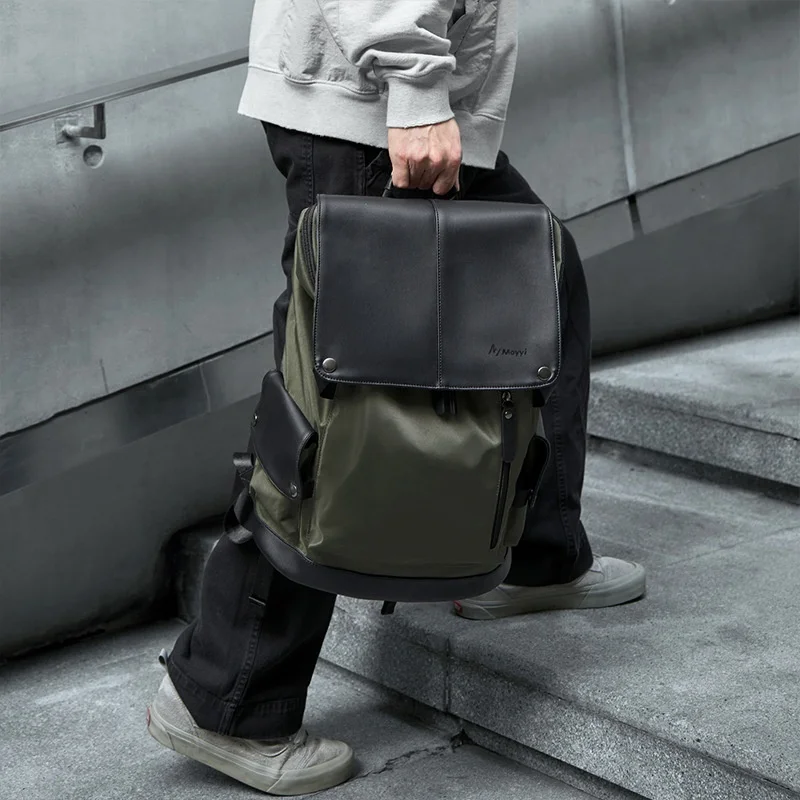 large-capacity-men's-travel-backpack-quality-factory-direct-sale-high-school-junior-college-bookbagodm-multi-compartment-dail