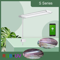 Week Aqua Fish Tanks Lamp S Series Led Light Small RGB UV ADA Style Aquarium Accessories Aquascape Fishing Lighting Fishbowl