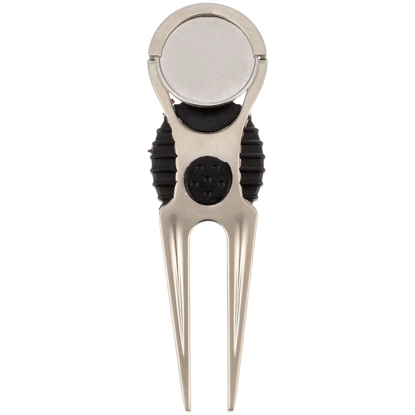 Golf Green Fork Divot Fixer and Ball Marker Tool Repair Toolst Pitch Accessories Maker