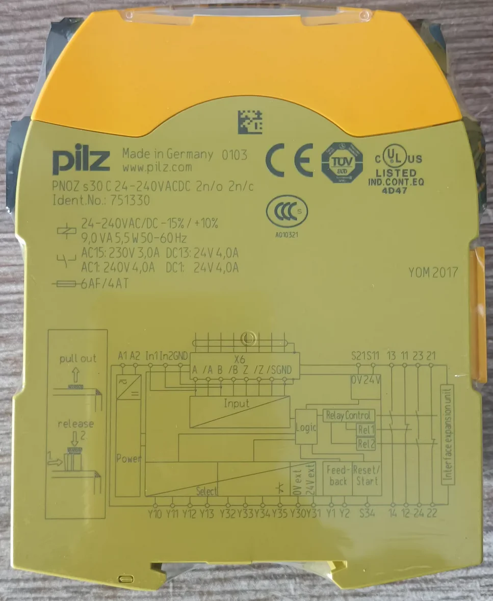 Brand New 751330 PNOZ S30 Safety Relays，Fast shipping
