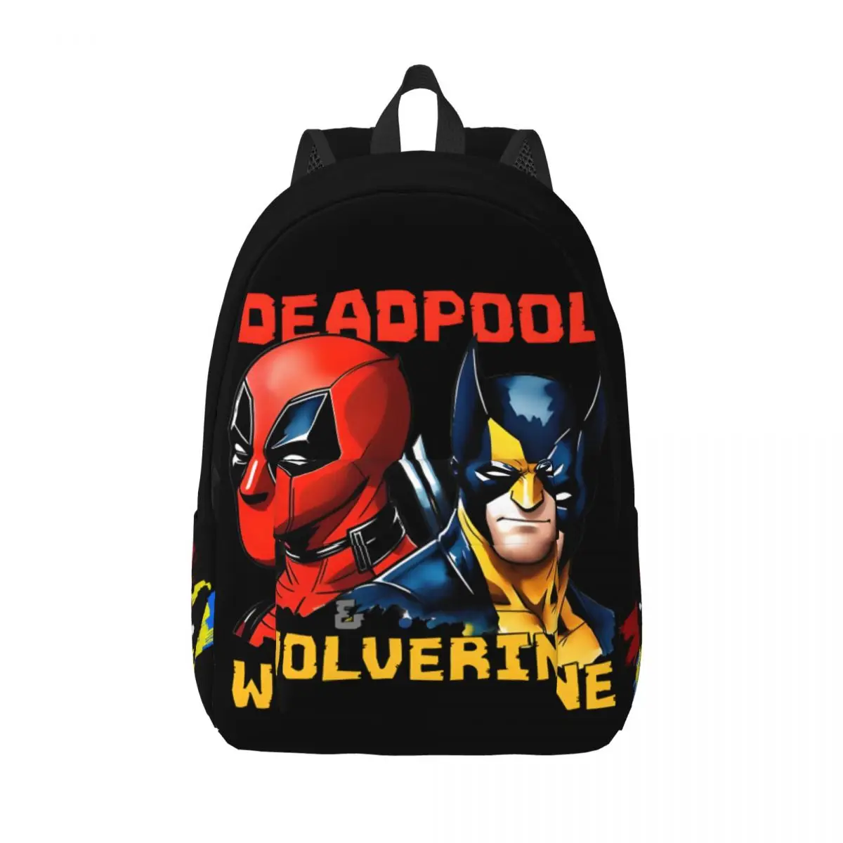 

Laptop Bag Popular Movies Large Capacity Deadpool & Wolverine For Women Kid Back To School Gift Light Daypack For Work Office