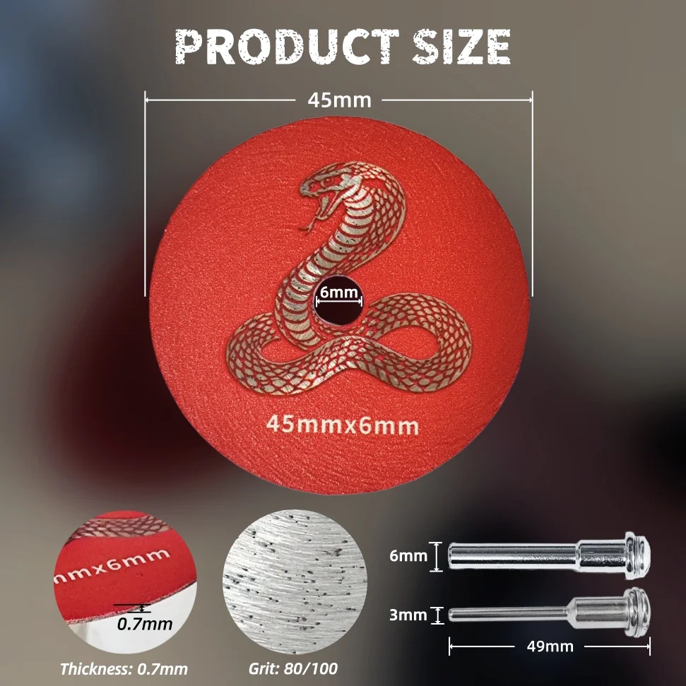 45mm Diamond Mini Disc Sintered Continuous-Tooth Mini Saw Blade For Cleaning Tile Grout or Cutting Softer Tiles Ceramics