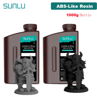 SUNLU UV Resin 405nm ABS-Like Photopolymer LCD Printer Liquid 2KG Can Drilled Processed Internal Threads Low Odor High Hardness