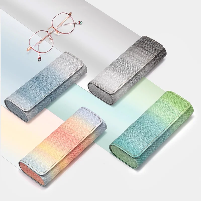 

Новинка 2025, роскошный чехол для хранения солнцезащитных очков Rainbow, высококачественный портативный устойчивый к давлению футляр для очков унисекс