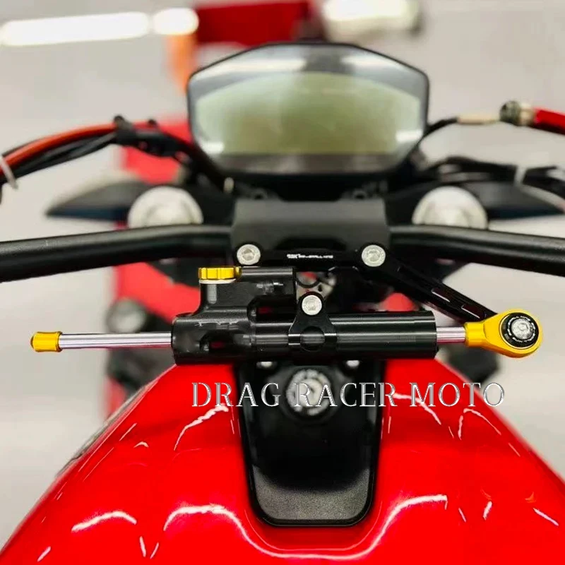 Estabilização de direção amortecedor suporte montagem moto motocicleta para ducati monster 1200 2014-2021