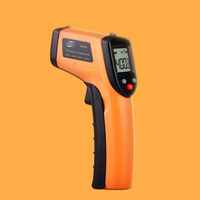Infrared Thermometer Handheld Heat Temperature Tester Non-Contact Pyrometer Oil Temperature Thermometer Home Instrument Tool