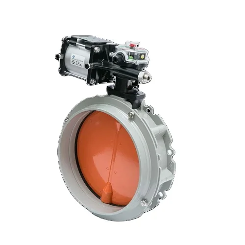 Air Regulator Relief Miniaturised Solenoid For Dn25 Pneumatic Dust Aluminum Butterfly Valve