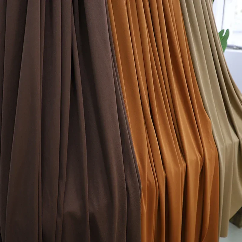 마이야르 카라멜 컬러 카드 고급 컬러 시리즈 웨딩 배경 천 커튼, 스튜디오 사진 촬영 배경 천