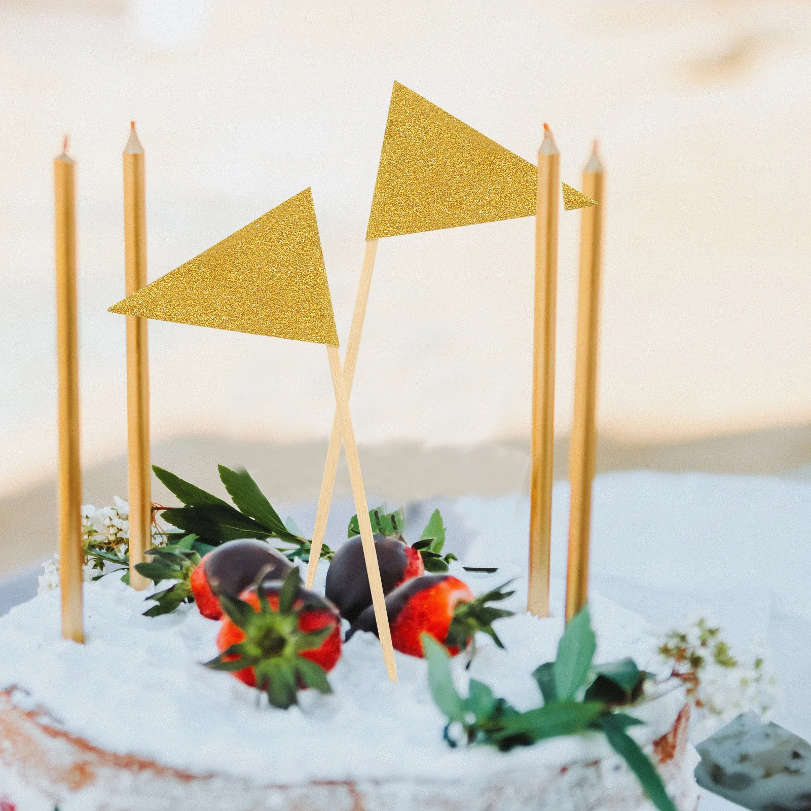 

12Pcs Cocktail Toothpicks Flag Food Picks Fruit Cake Party Appetizer Sticks Decorative Toppers Food Flag Toothpick Flags