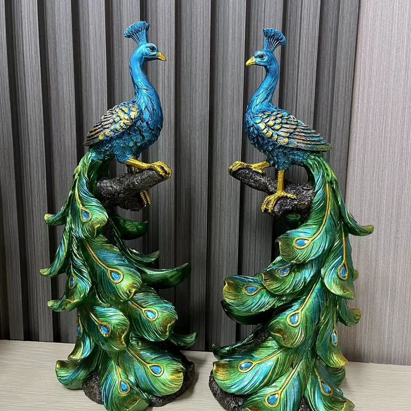 Hand-Painted Resin Handicraft Ornaments, Entrance Wine Cabinet Decorations