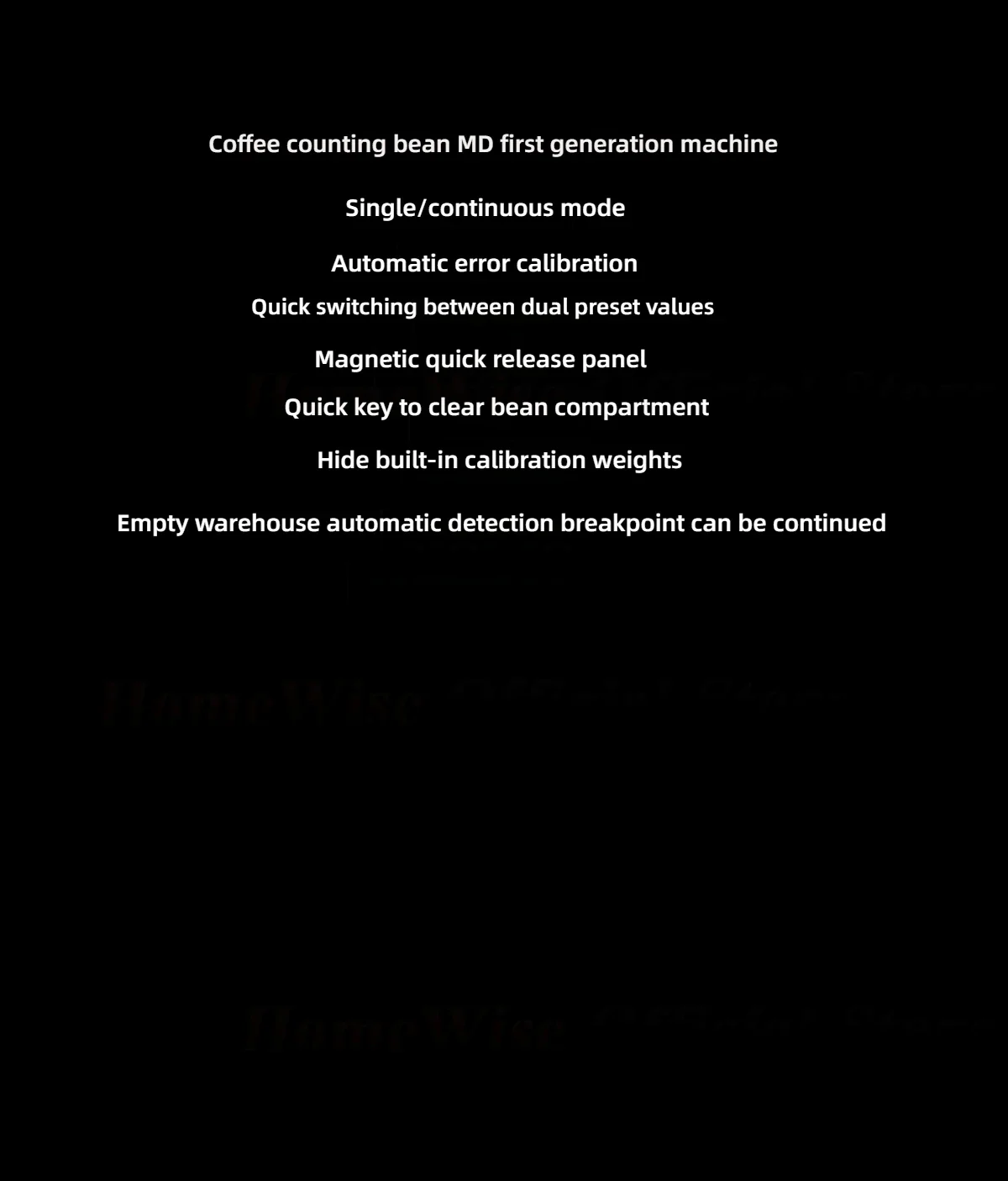 LX HW-01 커피 콩 디스펜서 자동 커피 콩 카운터 커피 도구 단일 원산지 커피 콩 에스프레소 푸어 오버