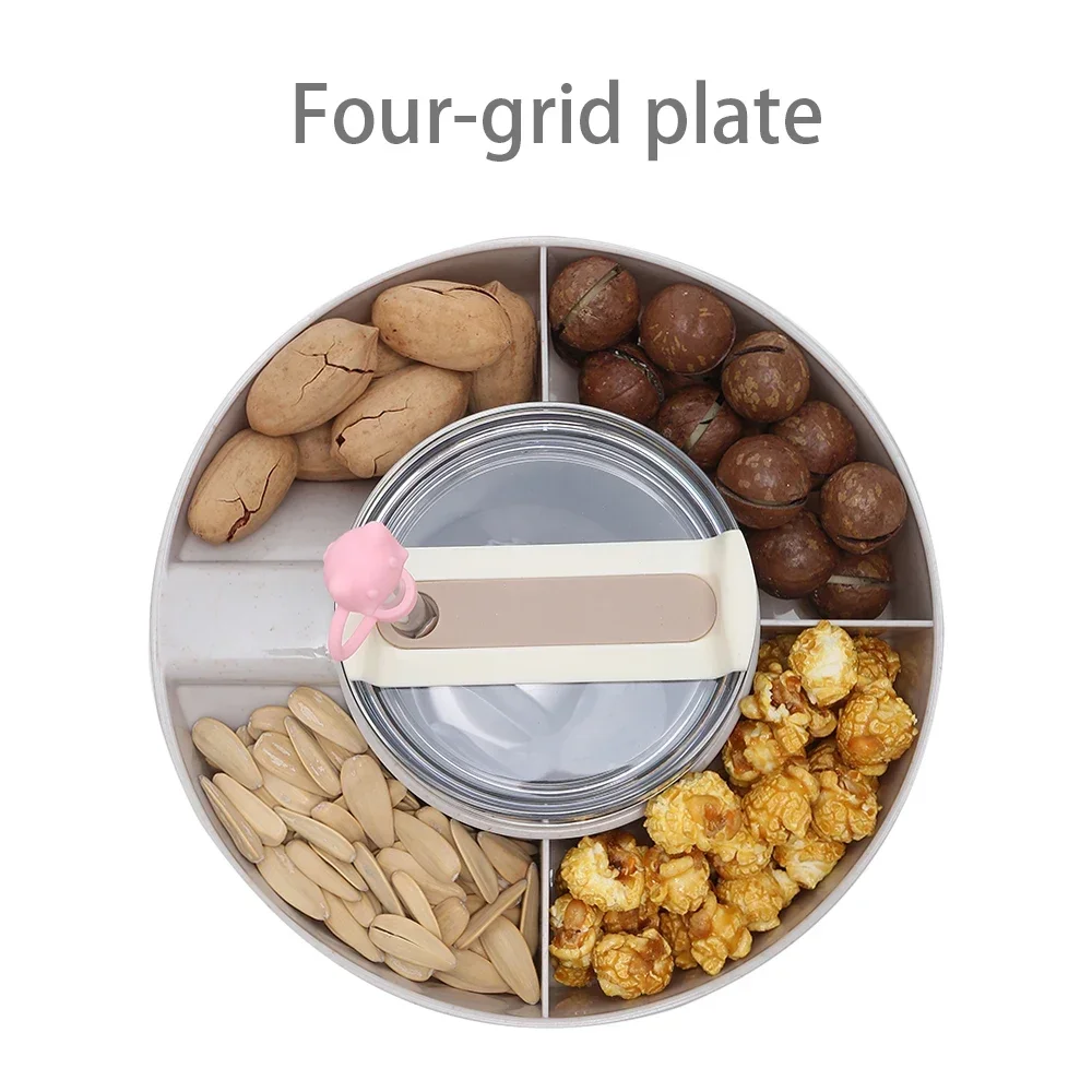 Hot Sell Vlixen Snack Bowl With Cover For 40oz Tumbler With Handle Plastic Snack Tray Snack Ring Suitable For Car Cup Holder