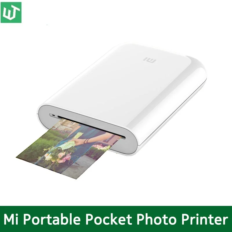 【Brand+】Original Portable Mini Xiaomi Pocket Photo Printer Wireless Bluetooth Thermal Print AR Video Mijia ZINK Self-adhesive