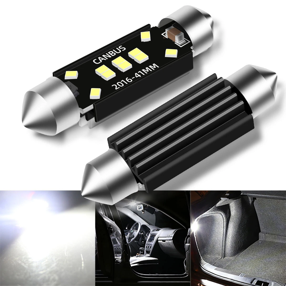 

1PCS Car C5W led 31 36 39 41mm interior Light LED Festoon Bulb Car Dome No Error Auto Interior Reading Lamp Plate Signal Lamp12V