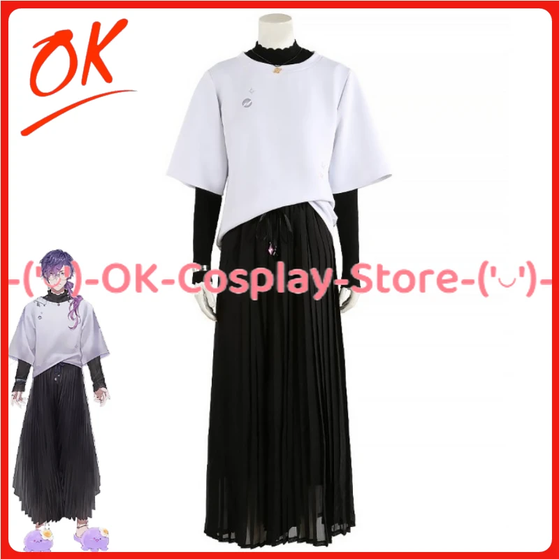 

[Индивидуальный] Nijisanji Vtuber Uki Violeta Косплей Костюм Аниме Ролевая игра Вечеринка Наряд Хэллоуин Карнавальная одежда Униформа Костюм