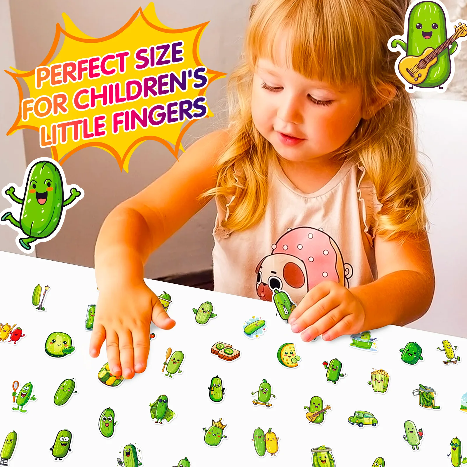 10/25/50pcs Funny Meme Pickle Stickers for DIY Decor Stationery Suitcase Water Bottle Phone Laptop Skateboard Scrapbooking