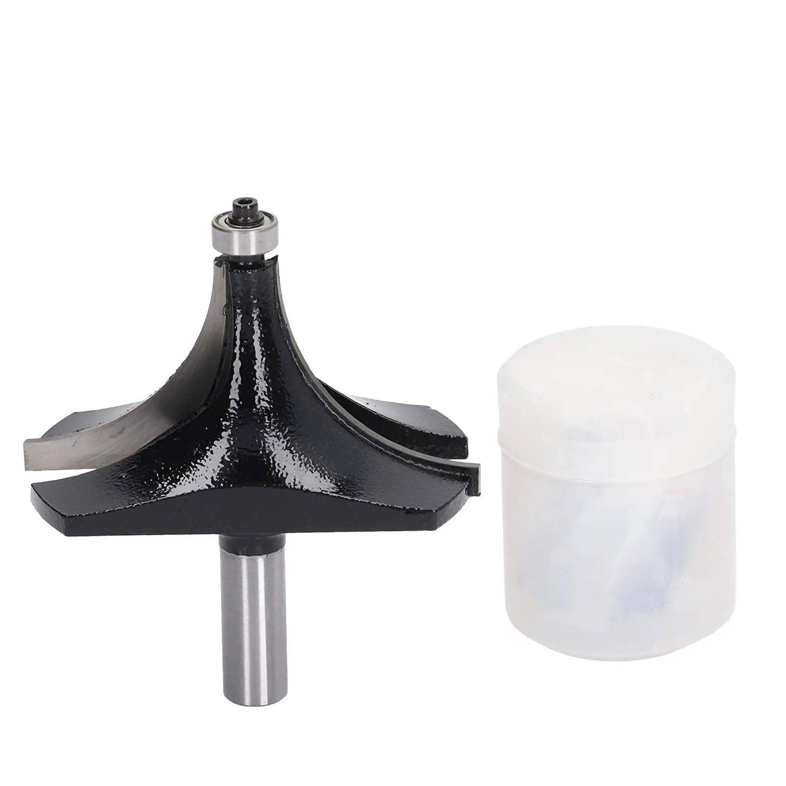 

Roundover Router Bit Tungsten Carbide Easy Setup Ideal Roundover Edge Router Bit Durable 1/2 Inch by 3 1/2 Inch Versatile Use
