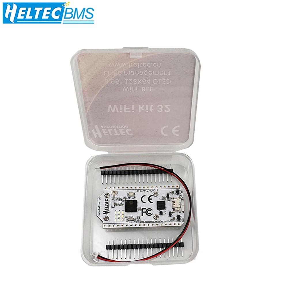 Heltec Automation Heltec ESP32 WiFi Kit 32 (V3) Entwicklungsboard 0,96 Zoll blaues OLED-Display Internet der Dinge für Arduino mit Kühlkörper 6