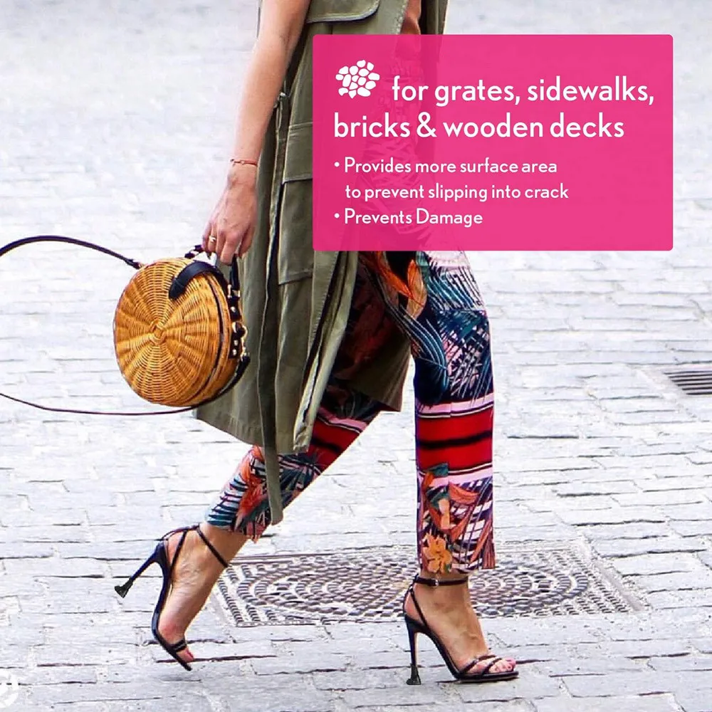 30 زوجًا من 3 أزواج من سدادات الكعب الكلاسيكية ذات الكعب العالي المضادة للانزلاق واقيات الكعب العالي أغطية خنجر لحفلات الزفاف #4