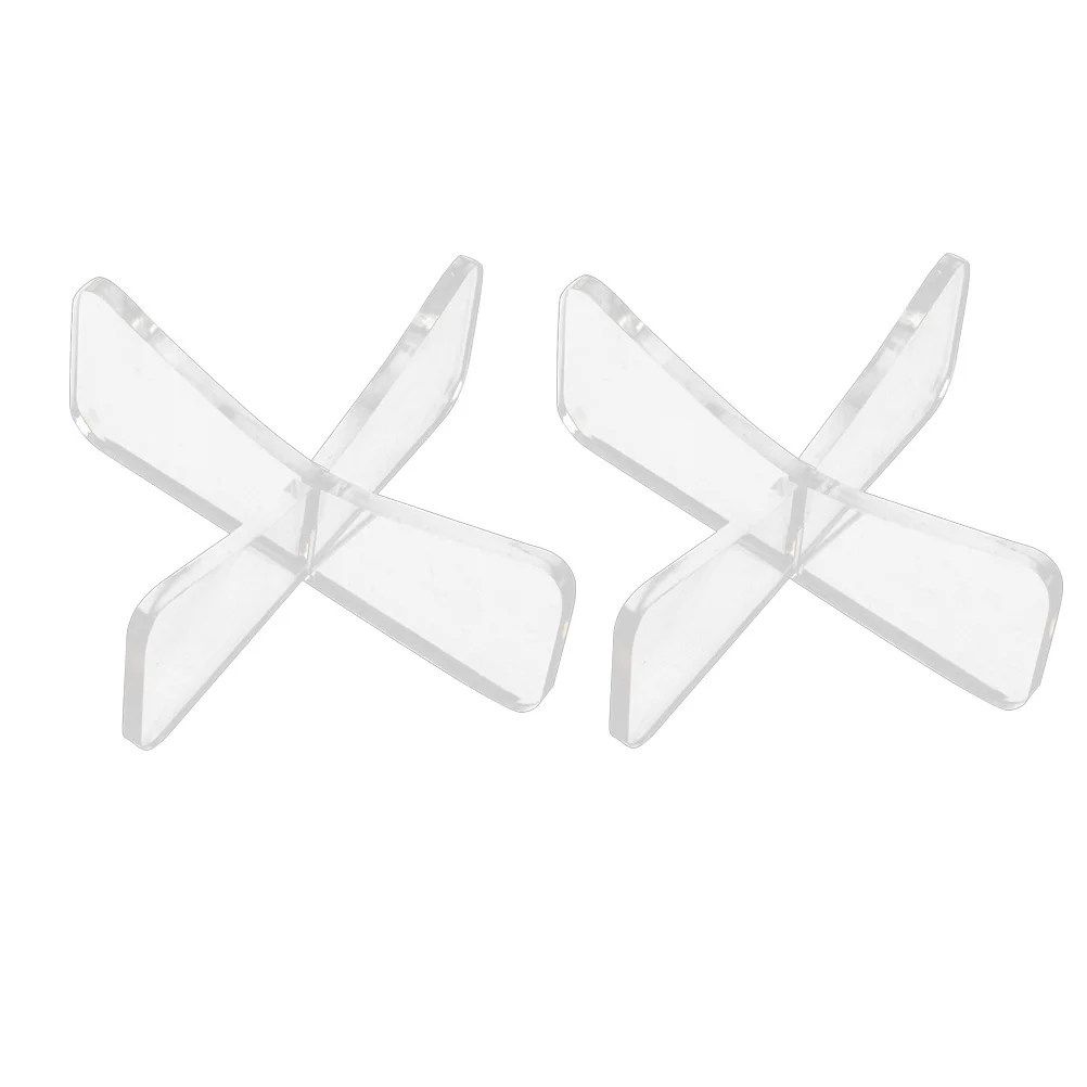 2 قطعة حامل كروي أكريليك حامل عرض شفاف قاعدة دعم قوية لكرة السلة وكرة القدم وكرة الطائرة وكرات البولينج