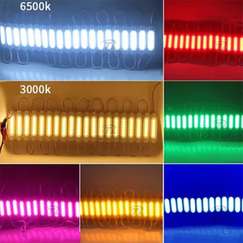 2026 20pcs/lot DC 24V 2W 6LED Injection Light With Lens COB LED Module Waterproof IP68 LED Back Light for Sign Channel Letter