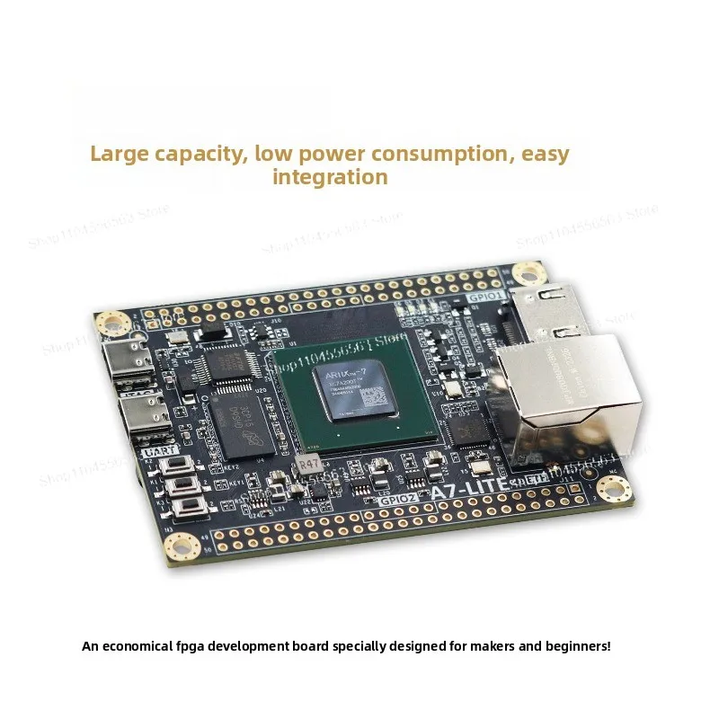 Artix-7 A7-Lite FPGA Core Board with XC7A35T XC7A100T Chips, Programmable Logic Development Experiment Module