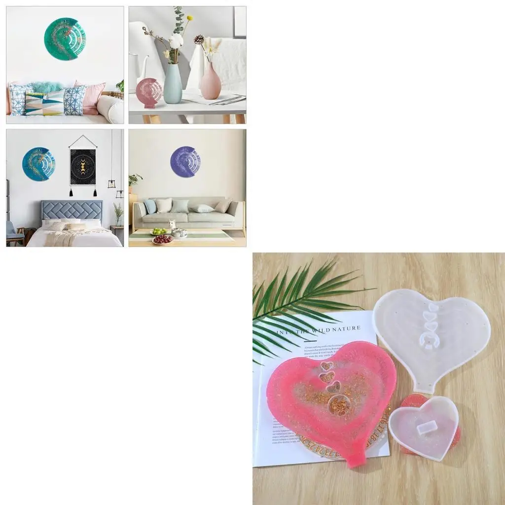 

DIY Crafts Decorative Resin Casting Mold Handicrafts Hanging Sign Calendar Mold