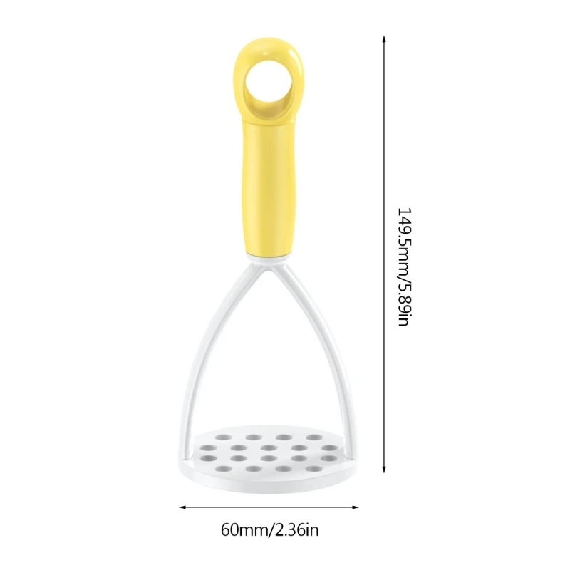 Potato Masher Peeler Potato Crusher Fruit Vegetable Tool Kitchen Gadget Plastic Material 5 Colors for Kitchen Cooking - Image 6
