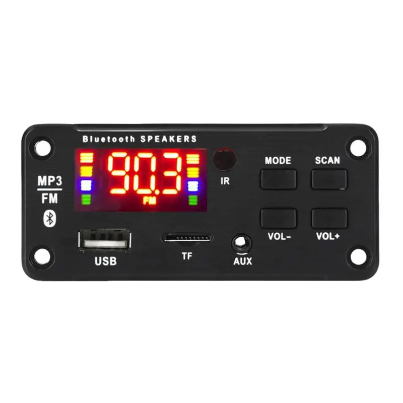 

12V Car Mp3 Decoding Board 12V Remote Decoding Board Module Controller Modification Screen Display Amplifier 5.0 Receiver For