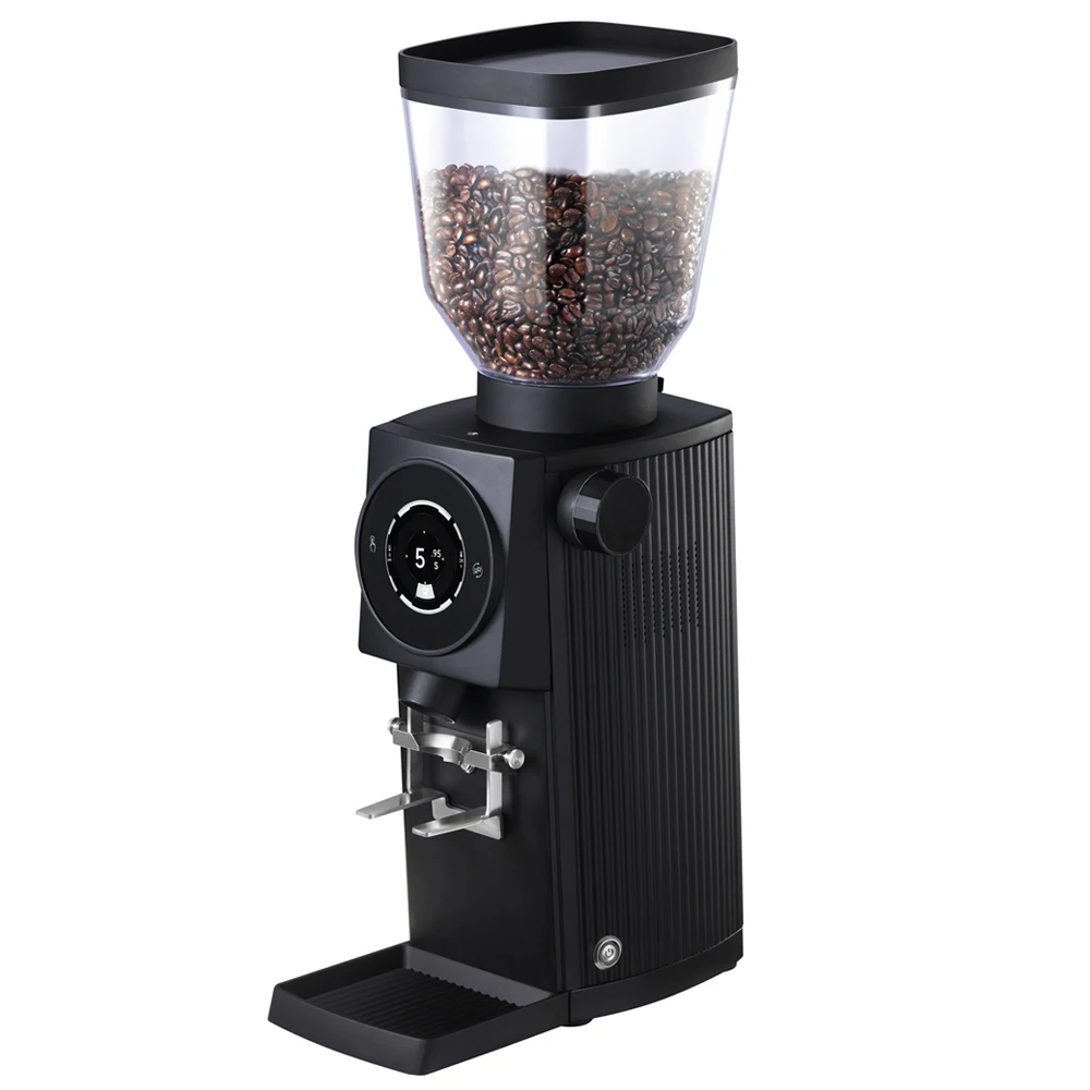 

Professional Commercial 83mm Flat Burr Cafe Mill Espresso Electric Coffee Grinder Machine