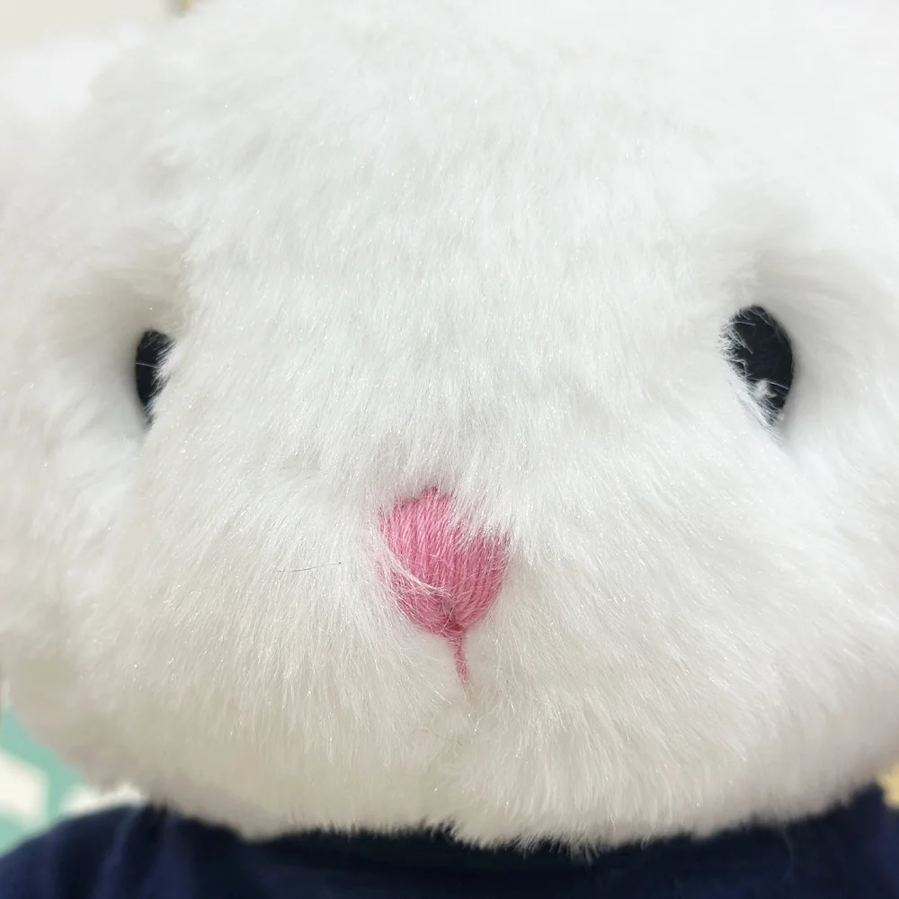 Cute Mei The Bunny Plush Toy Soft Stuffed Long Ears Bunny Doll Sleeping Companion Delicate Home Decoration Kids Gifts