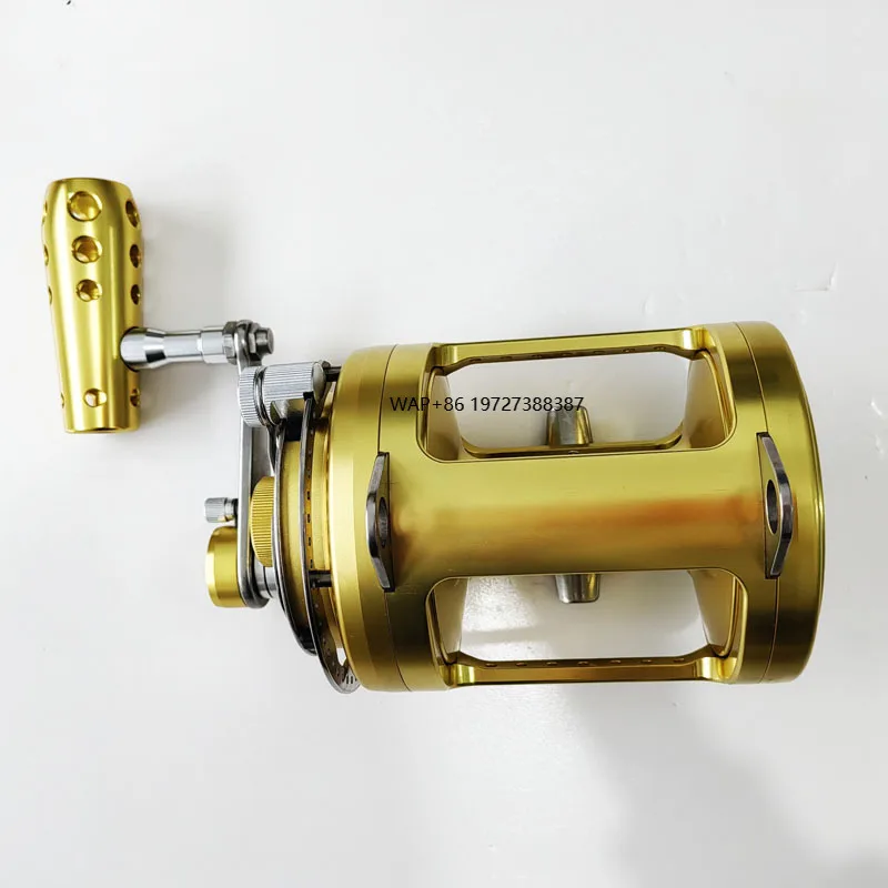 

Hot Sale 15w 20w 30W 50w 80w 130w Full Metal Shark Tuna Fishing Reels Deep Sea Ocean Boat Saltwater Big Game Trolling Reel